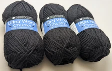 3 Berroco Ultra Chunky 100% Superwash Wool 100gm/ 145 yds 10.5 US Needle DS