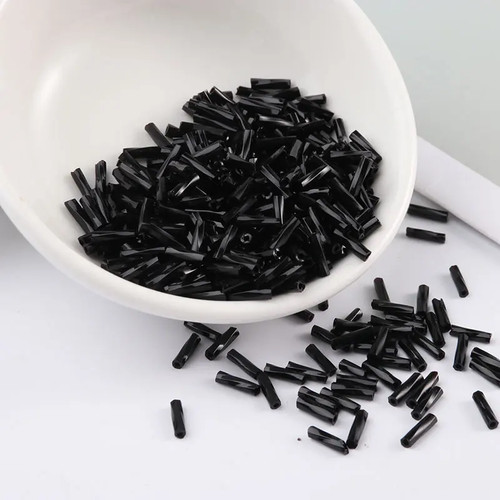 300pcs Twist Bugle Beads 11/0 Helical Seed Beads 2x6mm for Dress Jewelry DIY - Picture 15 of 27