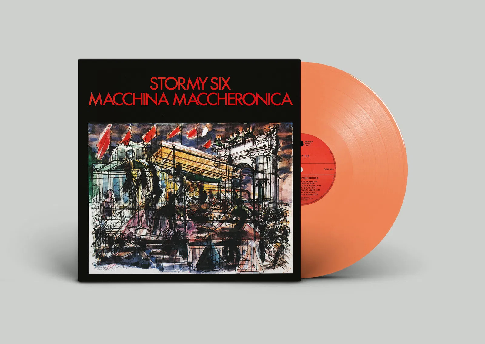Stormy Six - Maccheronica Machine - LP 180 Gr. Transparent Orange Numbered