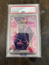 LeBron James [Pink Camo] #8 Prices | 2019 Panini Mosaic