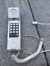 De colección Pitney Bowes HS-1 Teléfono Auricular Retro Oficina Teléfono Volver a Marcar Sin Probar