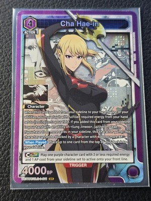 Union Arena UE17BT: SOLO LEVELING Cha Hae-in UE17BT/SLG-1-011