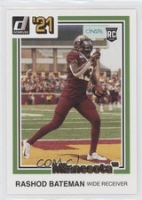 2021 Panini Chronicles Draft Picks Donruss Retro Bronze Rashod Bateman #43 1s8