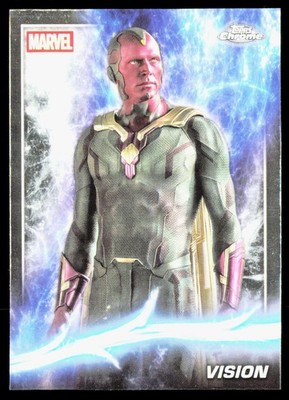 2025 Topps Chrome Marvel Studios Vision #55