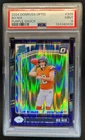 2024 Donruss Optic Bo Nix Purple Shock Rated Rookie #209 Broncos PSA 9
