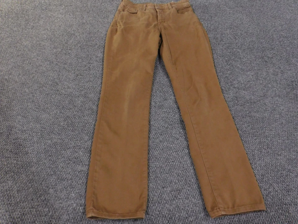 NYDJ Pants Womens 6 Brown Legging Stretch Straight Leg Made In USA Casual Work - Image 2 of 4