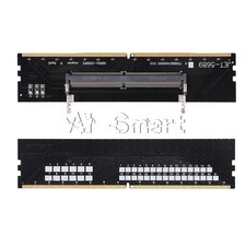 Lote DDR3 DDR4 DDR5 Laptop a Escritorio Tarjeta Adaptadora de Memoria SO-DIMM a PC Tarjeta DIMM