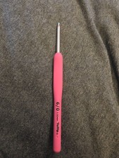 Tulip Etimo Rose Crochet Hook 3.50mm Size 6/0 Ergonomic Pink Aluminum New