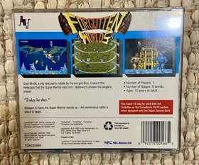 Forgotten Worlds (TurboDuo/TurboGrafx CD, 1992) CIB Complete w/ Manual