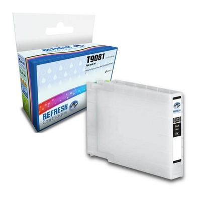 Refresh Patronen schwarz T9081 Tinte kompatibel mit Epson Druckern
