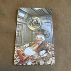 Scrooge McDuck 3 Gram .999 Fine Silver Bullion Round Carded In Capsule /3000