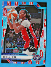 2024 Panini Prizm WNBA Prizm WNBA Logo Dick's Exclusive #56 Ariel Atkins Mystics
