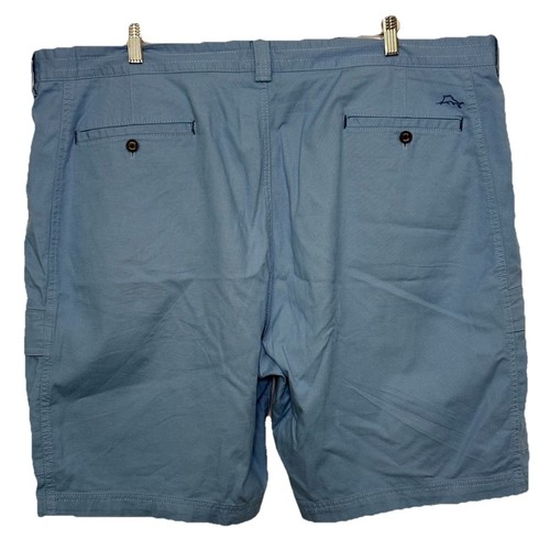 Tommy Bahama Shorts Mens 44x10 Blue Tencel Cotton Blend Cargo Pockets - Picture 2 of 5