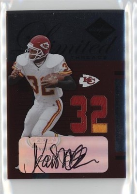 2005 Leaf Limited Threads Jersey Number 32/32 Marcus Allen #LT-59 HOF 5l2