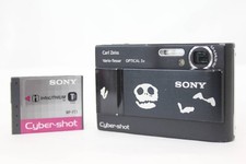  Tested SONY Cyber-shot DSC-T10 Digital Camera Black w/Battery from Japan
