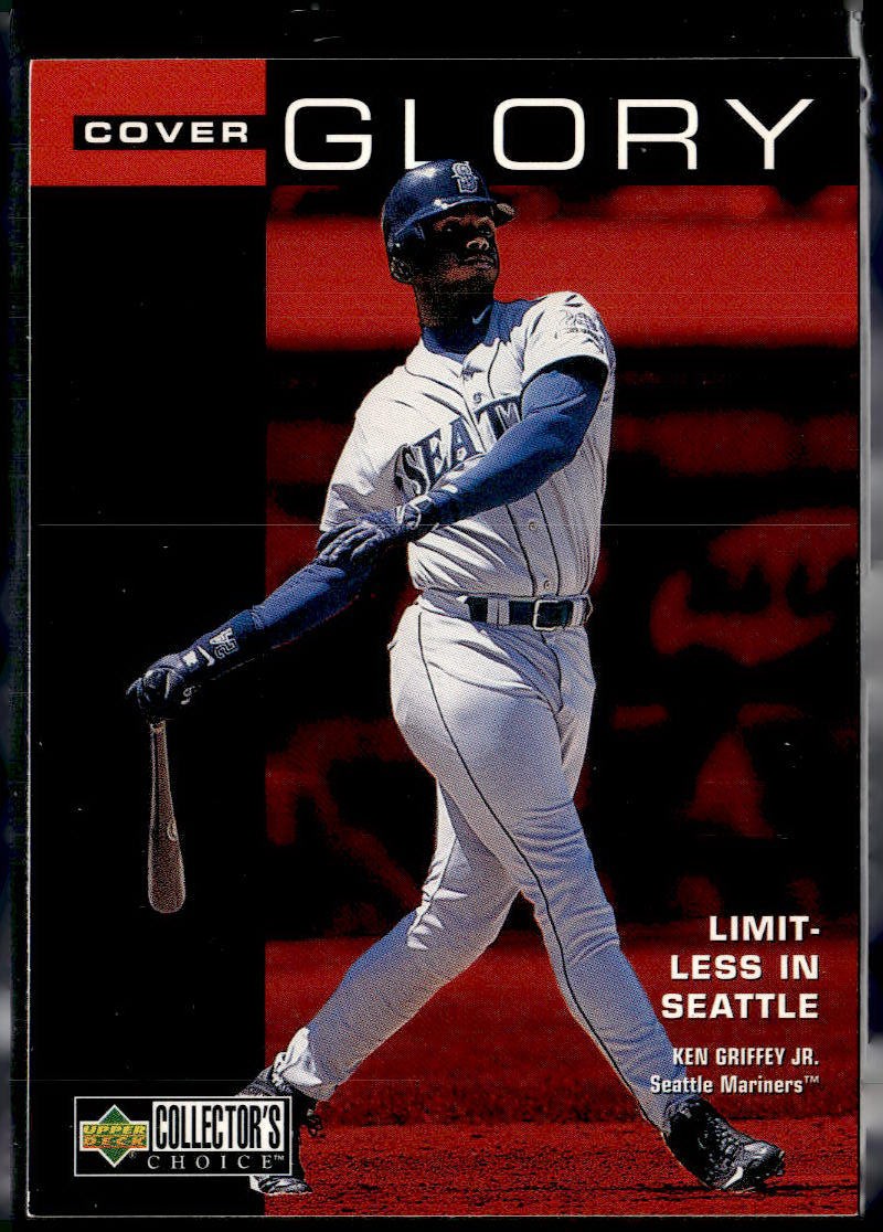 1998 Collector's Choice #10 Ken Griffey Jr. Cover Glory 5x7