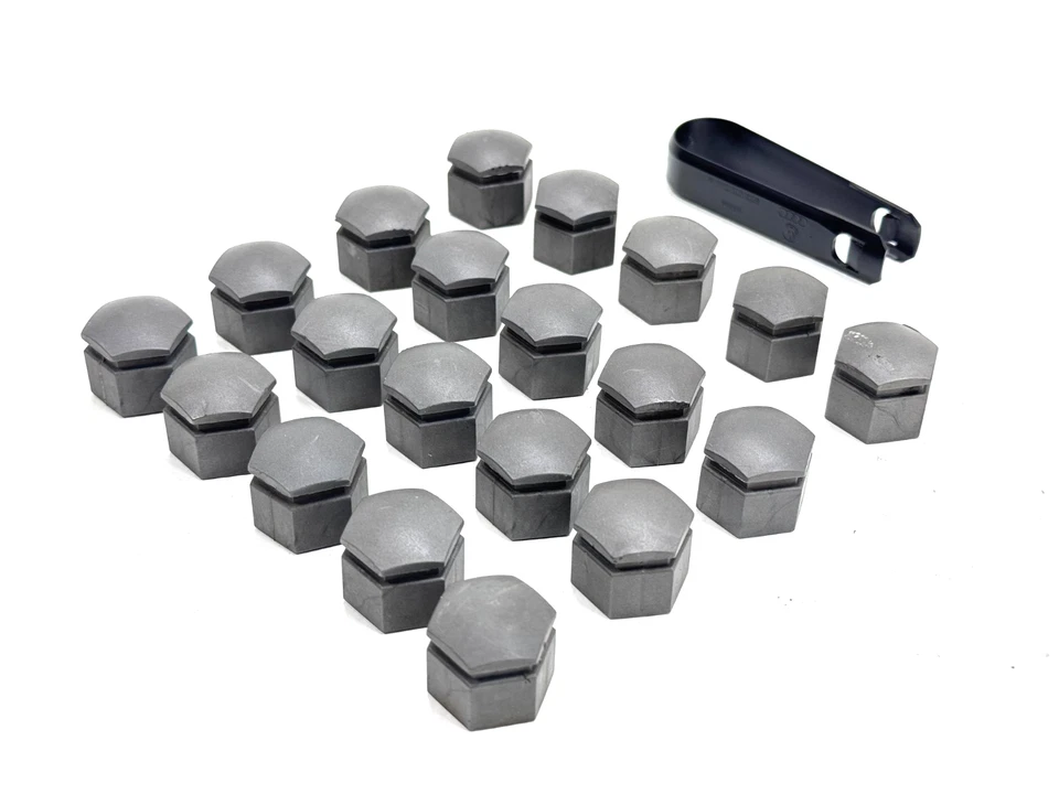2007–2015 AUDI Q7 LUG NUT BOLT COVER CAP SET OF 20 W/ TOOL OEM 4L0601173 - Image 4 of 4