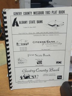 Gentry County Missouri Plat Book 1983
