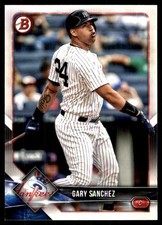 Gary Sanchez 2018 Bowman #97 Yankees MLB READ FREE SHIPPING AutographDen