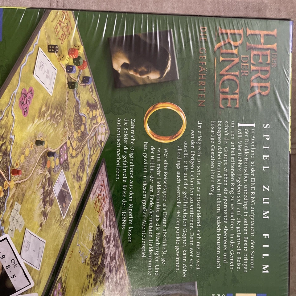 Der Herr Der Ringe Die Gefährten -Spiel 2001 + Die Suche Im Set OVP Neu - Bild 4 von 4