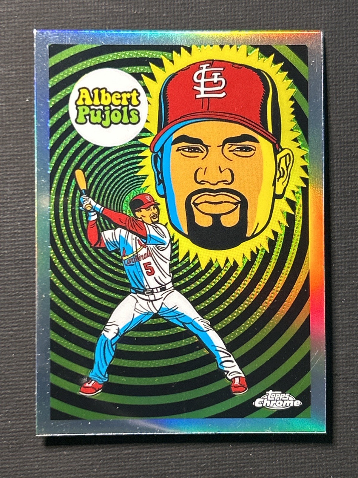 2023 Topps Chrome Ultraviolet All-Stars Albert Pujols #UV-10 1ob0
