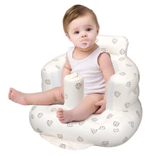 Inflatable Baby Seat for Babies 3 Months and Up, Infant Back Support Sofa,Tod...
