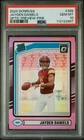 2024 DONRUSS OPTIC JAYDEN DANIELS #389 PINK RATED ROOKIE PSA 10