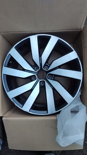 1x Alufelge 18 Zoll 7.5" 5x112 35ET Glanz Schwarz 7N0601025P VW Sharan Rim Wheel