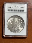 1922 Peace Dollar - ANACS MS64 - OLD ANACS HOLDER