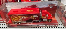 Disney Pixar Cars 3 Mack HAULER 2023 NEW In Package Cars 3 Version Flames RedCap