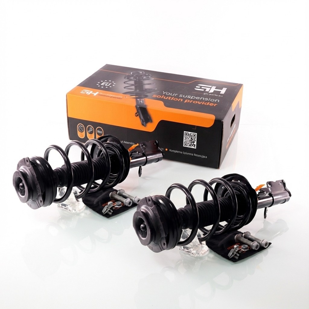 2x Gas Complete Struts Assembly Front for Nissan X-Trail (T31) 2.5 4WD