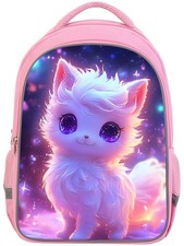 Kids School Backpack for Girls Lightweight Waterproof Bookbag Large Capacity ...