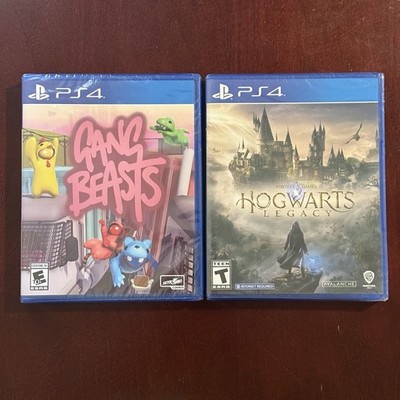 Gang Beasts & Hogwarts Legacy - Sony PlayStation 4 - PS4 BRAND NEW SEALED