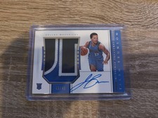 2018-19 Panini National Treasures Jalen Brunson RC Rookie Patch Auto /49