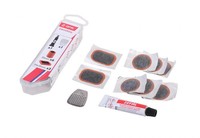 ZéFal Universal+ Fahrrad-Reparaturset: 8 Flicken, 5G Kleber, 2 Reifenheber, S...