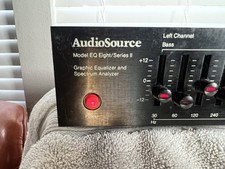 AudioSource - Model EQ Eight/Series II - 10 Band Graphic Equalizer - Tested