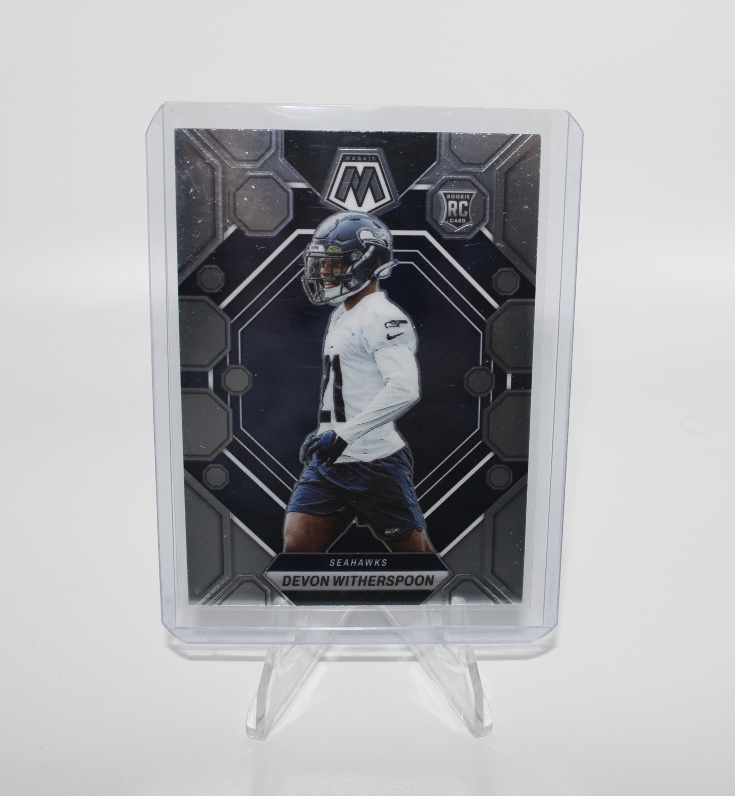 2023 Panini Mosaic - Rookies Devon Witherspoon #313 Mosaic Prizm (RC)