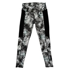 Superdry Tropical Print Workout Fitness Leggings Size 10