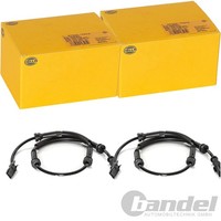 2X Hella ABS-SENSOREN Vorne Passend FÜR Renault Trafic Links+Rechts | 6PU 012