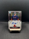 2023 BOWMAN CHROME 1st AUTO #CPARA ROMAN ANTHONY RED SOX