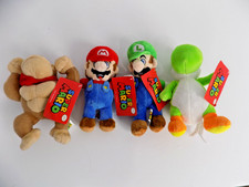 New Nintendo Super Mario Bros 12" Plush LOT OF 4 Good Stuff