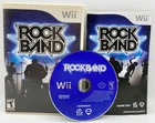 Rock Band (Nintendo Wii, 2008) Complete with Manual Good Condition