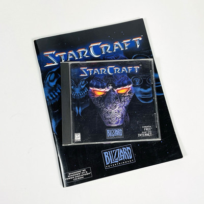 StarCraft Big Box Version 1.0 with Book CD-ROM Windows and Macintosh