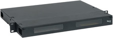 1U Fiber Optic Rack Mount Enclosure - 3 Slots for LGX Compatible Adapter Panels