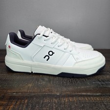 On Cloud The Roger Clubhouse Mens Size 7.5 Court Tennis Shoes White Blue