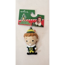 Hallmark Elf Buddy the Elf Christmas Tree Ornament Green Suit New With Tags