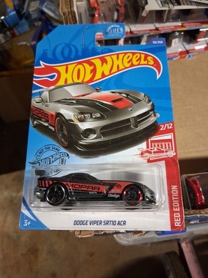 Hot Wheels 2020 Target Exclusive Red Edition #2/12 Dodge Viper SRT10  #50/250