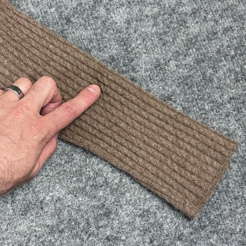 The Row Pullover Damen XS braun gerippt V-Ausschnitt Kaschmir hergestellt in den USA LESEN kleinere Mängel - Bild 11 von 20