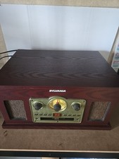 Sylvania Nostalgia 5 In 1 Turntable Radio Model SRCD 838