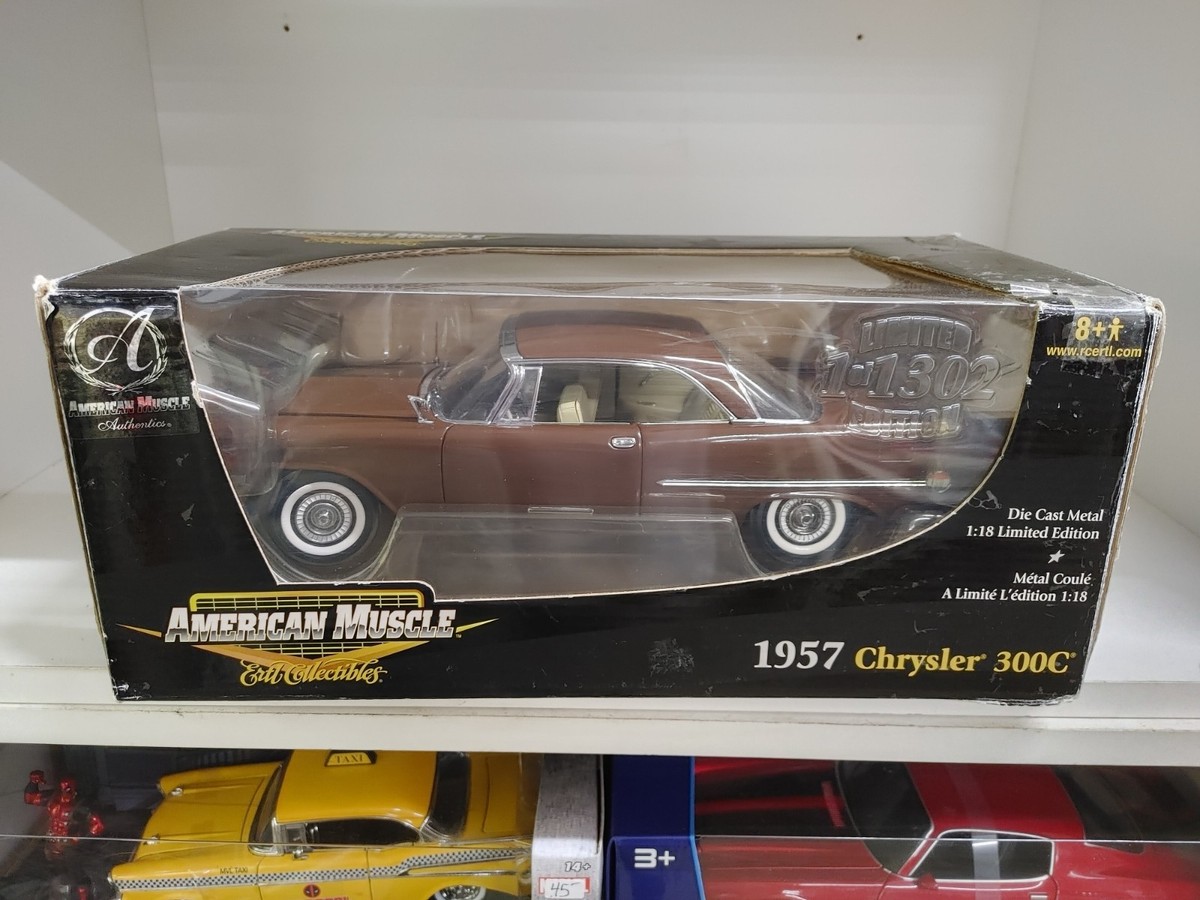 ミニカー ERTL Collectibles 1/18 1957 Chrysler300C ERTL American Authentics 1957 Chrysler 300C Diecast 1/18 | eBay